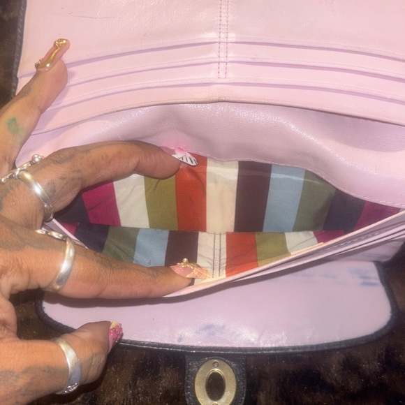 Coach legacy Signature Brown and Tan Wallet - Picture 5 of 7